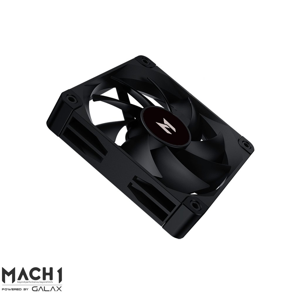 Ventoinha MACH1 WINDSTORM, 120mm, Preto - CL-N25-B12L - view 2