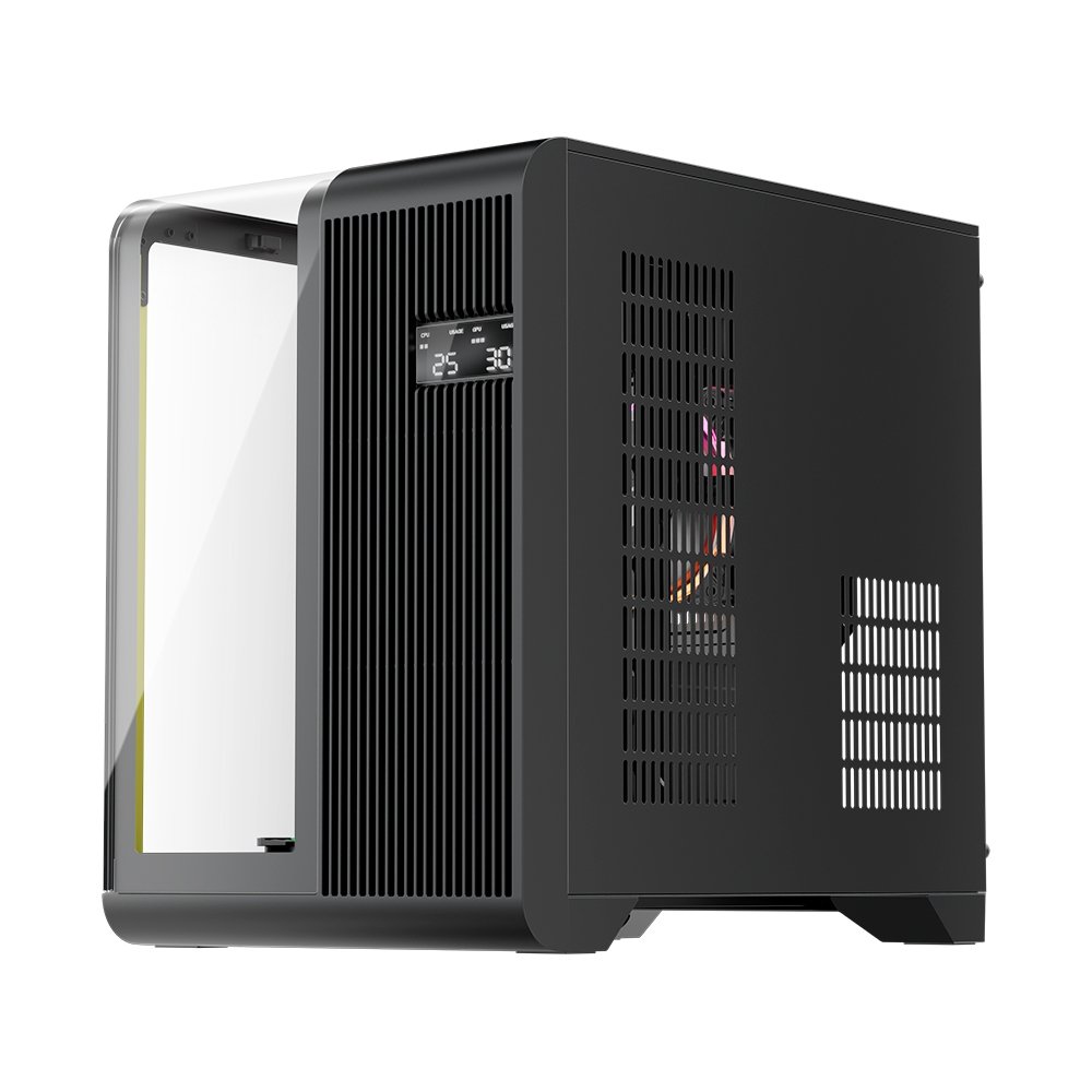 Gabinete Gamer 1STPLAYER RT5, Mid Tower, ATX, Lateral em Vidro Temperado, Preto - RT5-BK - view 4
