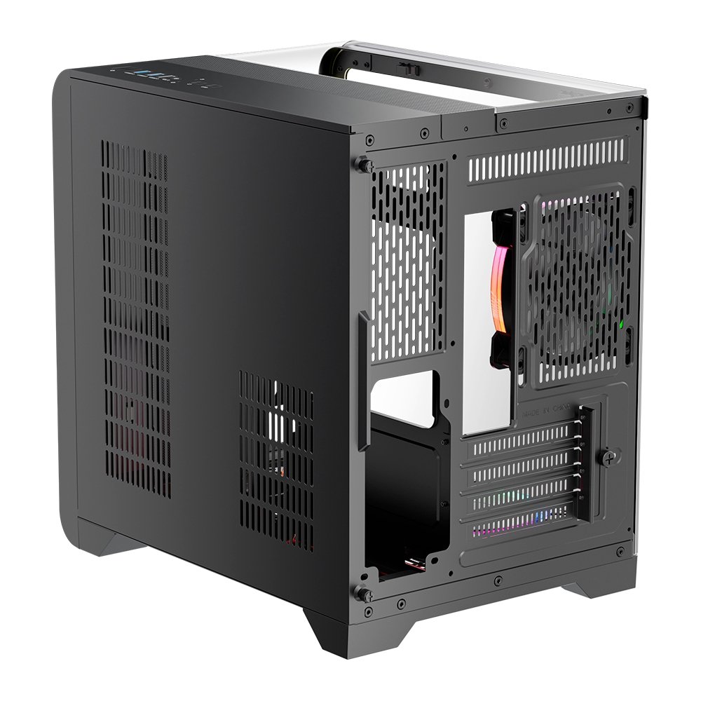 Gabinete Gamer 1STPLAYER RT5, Mid Tower, ATX, Lateral em Vidro Temperado, Preto - RT5-BK - view 5