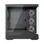 Gabinete Gamer 1STPLAYER GM7, Mid Tower, ATX, Lateral em Vidro Temperado, Sem Fan, Preto - GM7-BK