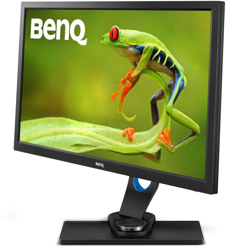 Imagem 4 de 17 do produto Monitor Profissional BenQ 27' IPS Photographer, 2K QHD, 99%Adobe RGB, Pantone Certified, HDMI/DisplayPort, Shade Hood, AQColor - SW2700PT