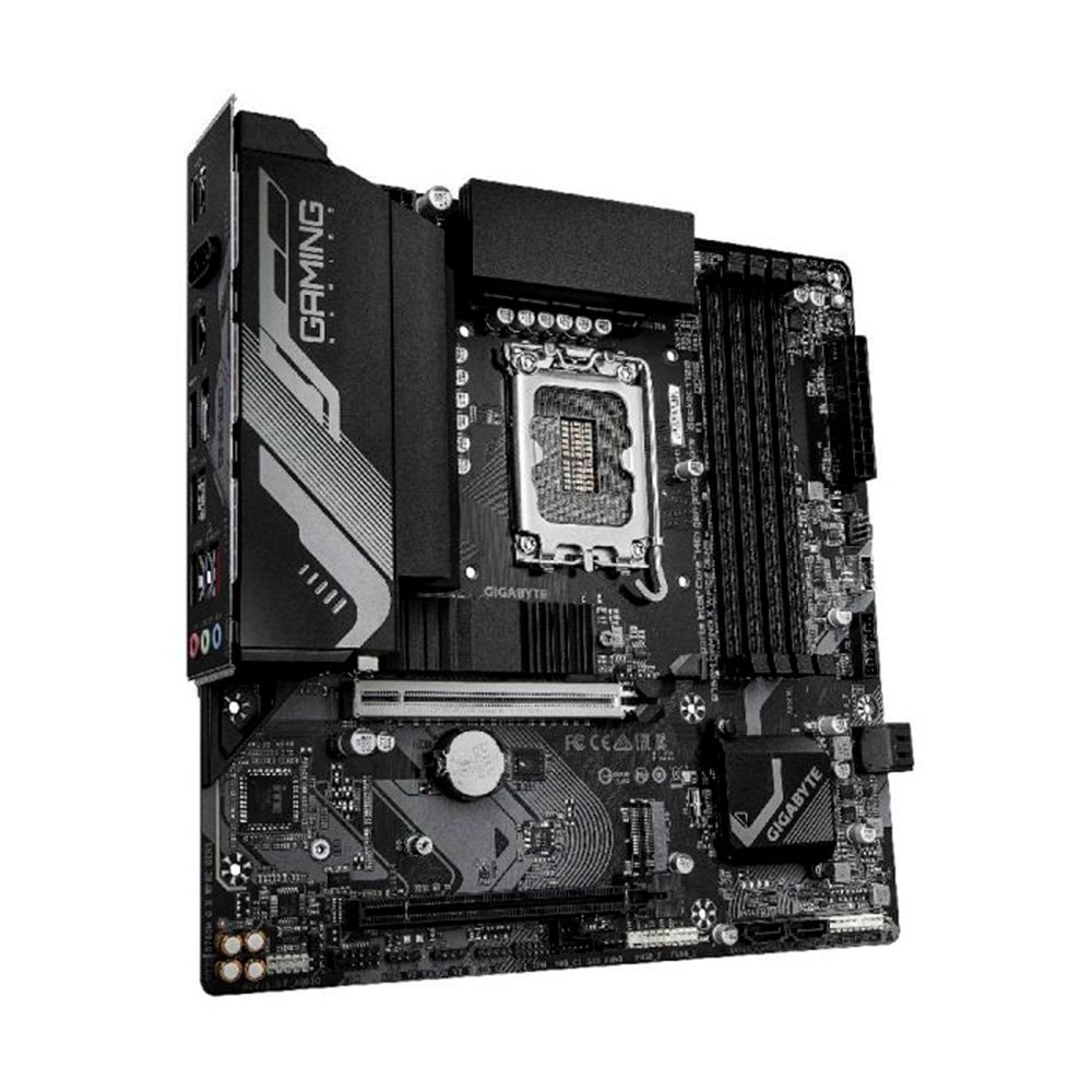 Imagem 3 de 4 do produto Placa Mãe Gamer Gigabyte B760M GAMING X WIFI6E GEN5, Micro ATX, DDR5, LGA 1700, Wi-Fi 6E, Bluetooth 5.3, HDMI/DP - B760M G X WF6E GEN5
