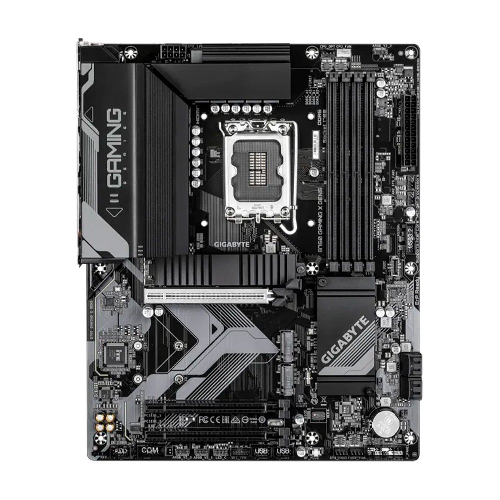 Placa Mãe Gigabyte B760 GAMING X GEN5, Intel LGA 1700, ATX, DDR5, PCIe 5.0 - B760 GAMING X GEN5 - view 2