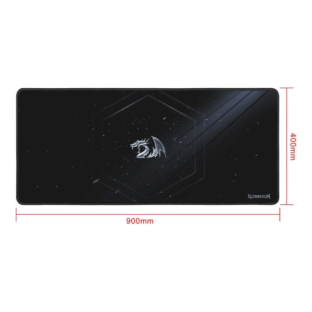Mousepad Gamer Redragon Xeon, Control, Estendido, 900x400x3mm, Preto - P041 V2 Mousepad Gamer Redragon Xeon, Control, Estendido, 900x400x3mm, Preto - P041 V2
