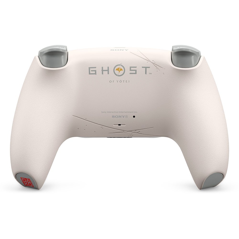 Imagem 5 de 6 do produto Controle Sem fio Sony DualSense PS5, Edição Limitada Ouro, Ghost of Yotei - 1000048384