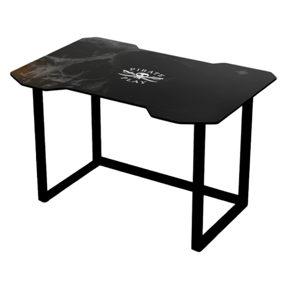 Mesa Gamer Hayonik Pirate, Preto e Vermelho - 86708