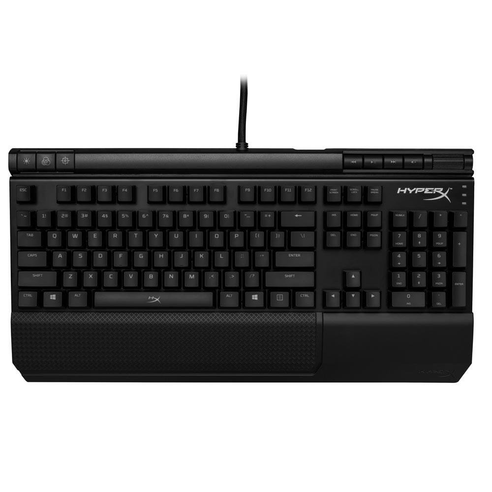 Teclado Mecânico Gamer HyperX Alloy Elite, LED, Switch Cherry MX Red, US - HX-KB2RD1-US/R2 Teclado Mecânico Gamer HyperX Alloy Elite, LED, Switch Cherry MX Red, US - HX-KB2RD1-US/R2