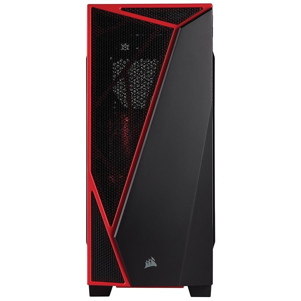 Imagem 6 de 8 do produto Gabinete Corsair Carbide Series SPEC-04, Mid-Tower, LED, Lateral em Acrílico, Preto e Vermelho, CC-9011107-WW