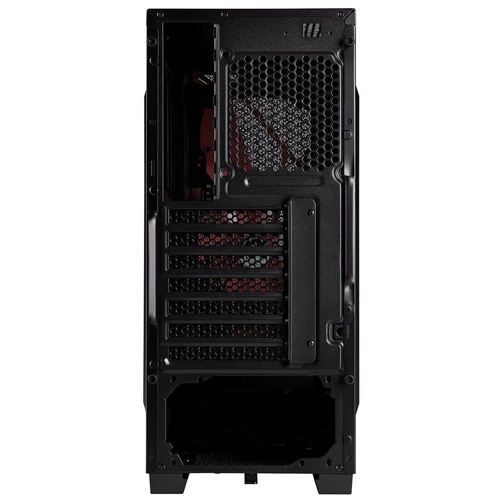 Imagem 4 de 8 do produto Gabinete Corsair Carbide Series SPEC-04, Mid-Tower, LED, Lateral em Acrílico, Preto e Vermelho, CC-9011107-WW