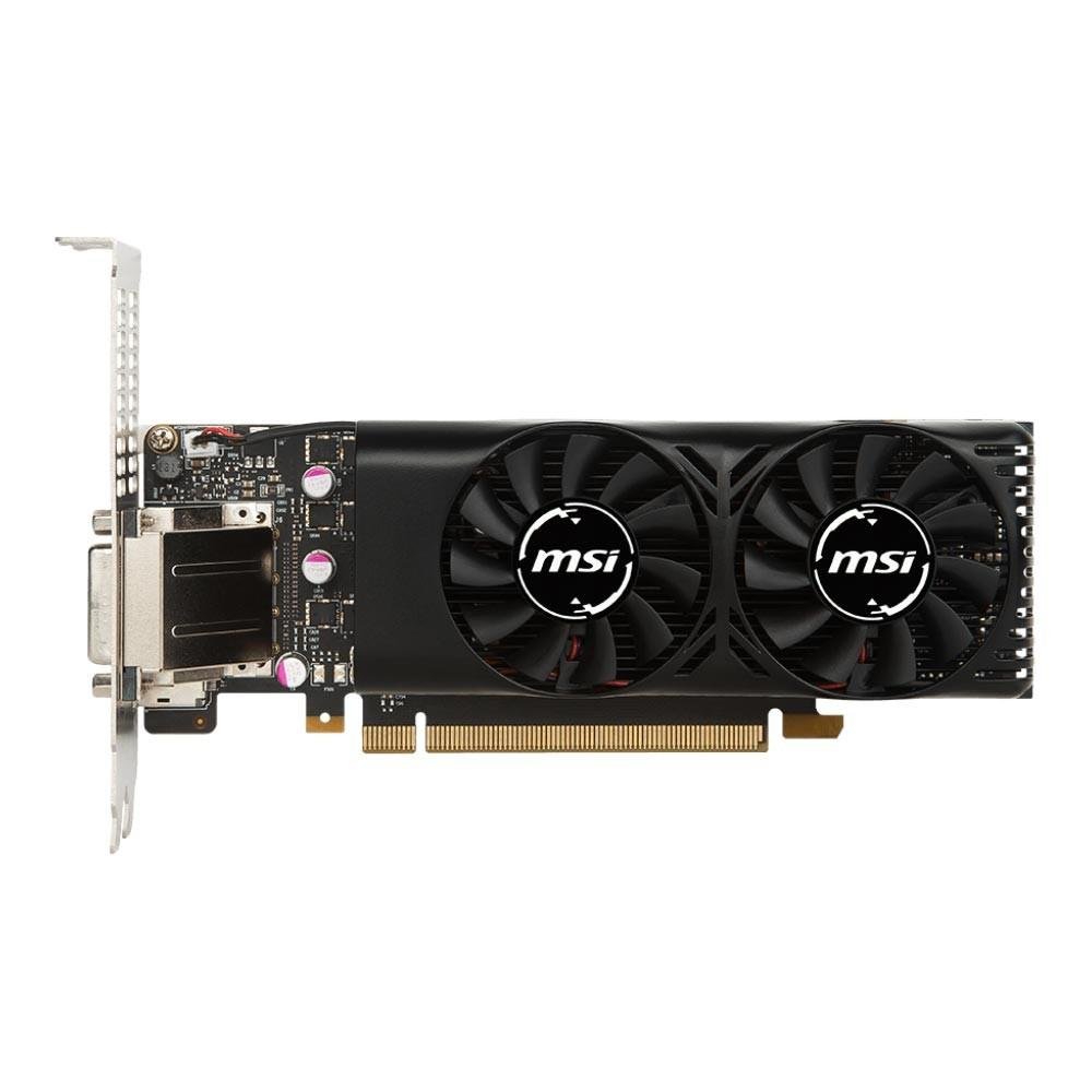 Placa de Vídeo MSI NVIDIA GeForce GTX 1050 Ti 4GT LP 4GB, DDR5 Placa de Vídeo MSI NVIDIA GeForce GTX 1050 Ti 4GT LP 4GB, DDR5
