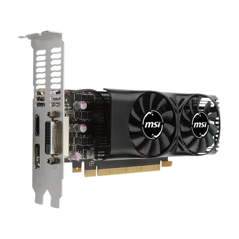 Placa de Vídeo MSI NVIDIA GeForce GTX 1050 Ti 4GT LP 4GB, DDR5 Placa de Vídeo MSI NVIDIA GeForce GTX 1050 Ti 4GT LP 4GB, DDR5