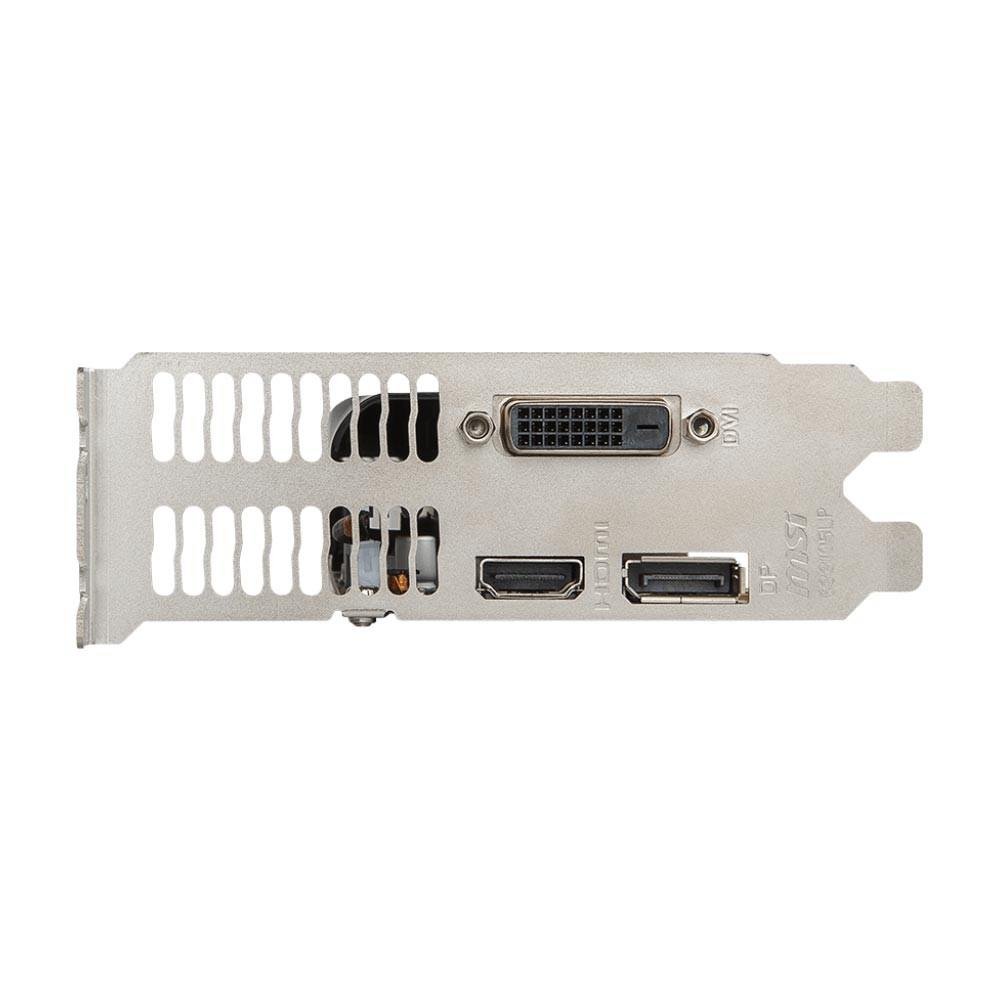 Placa de Vídeo MSI NVIDIA GeForce GTX 1050 Ti 4GT LP 4GB, DDR5 Placa de Vídeo MSI NVIDIA GeForce GTX 1050 Ti 4GT LP 4GB, DDR5