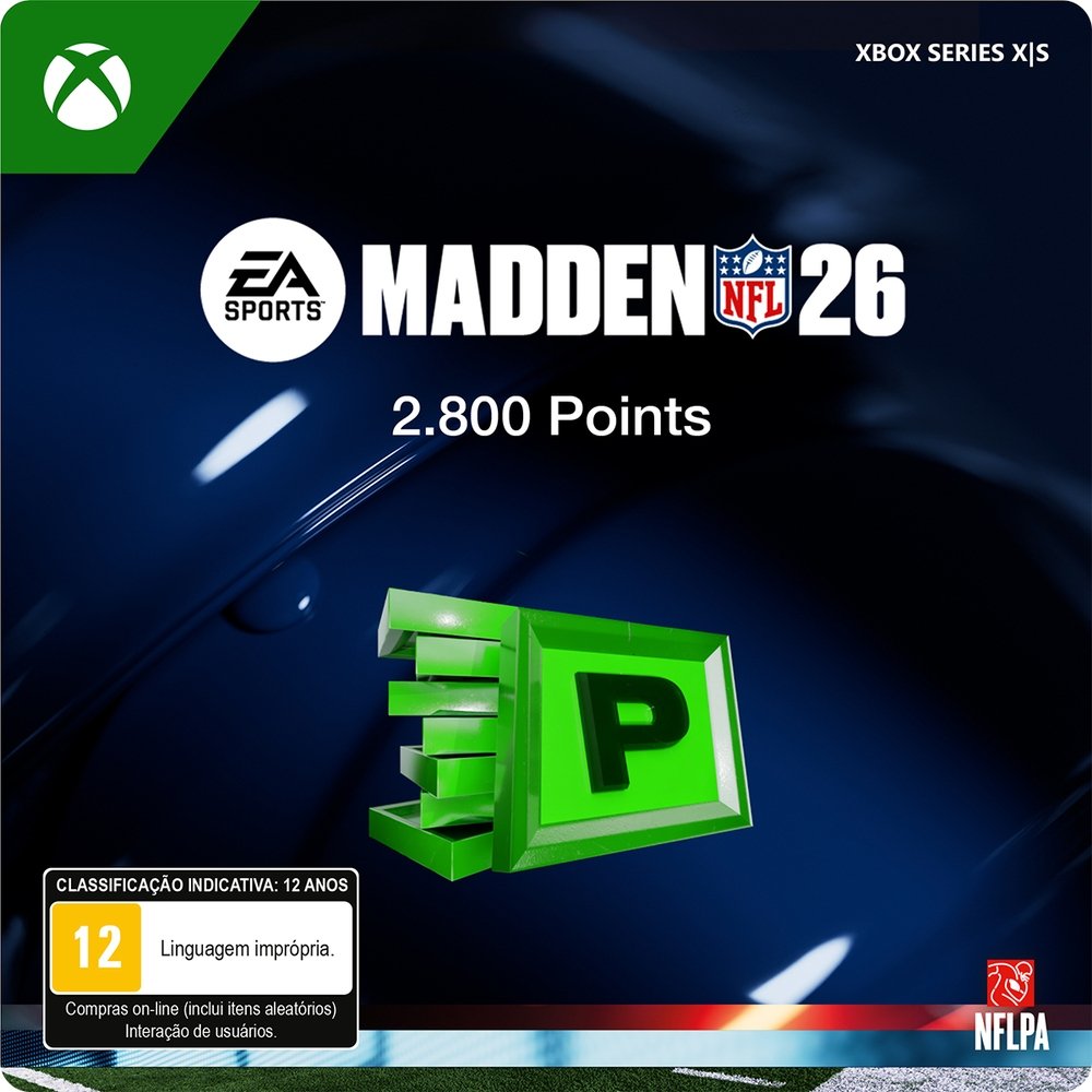 Madden NFL 26: 2800 MUT POINTS BR