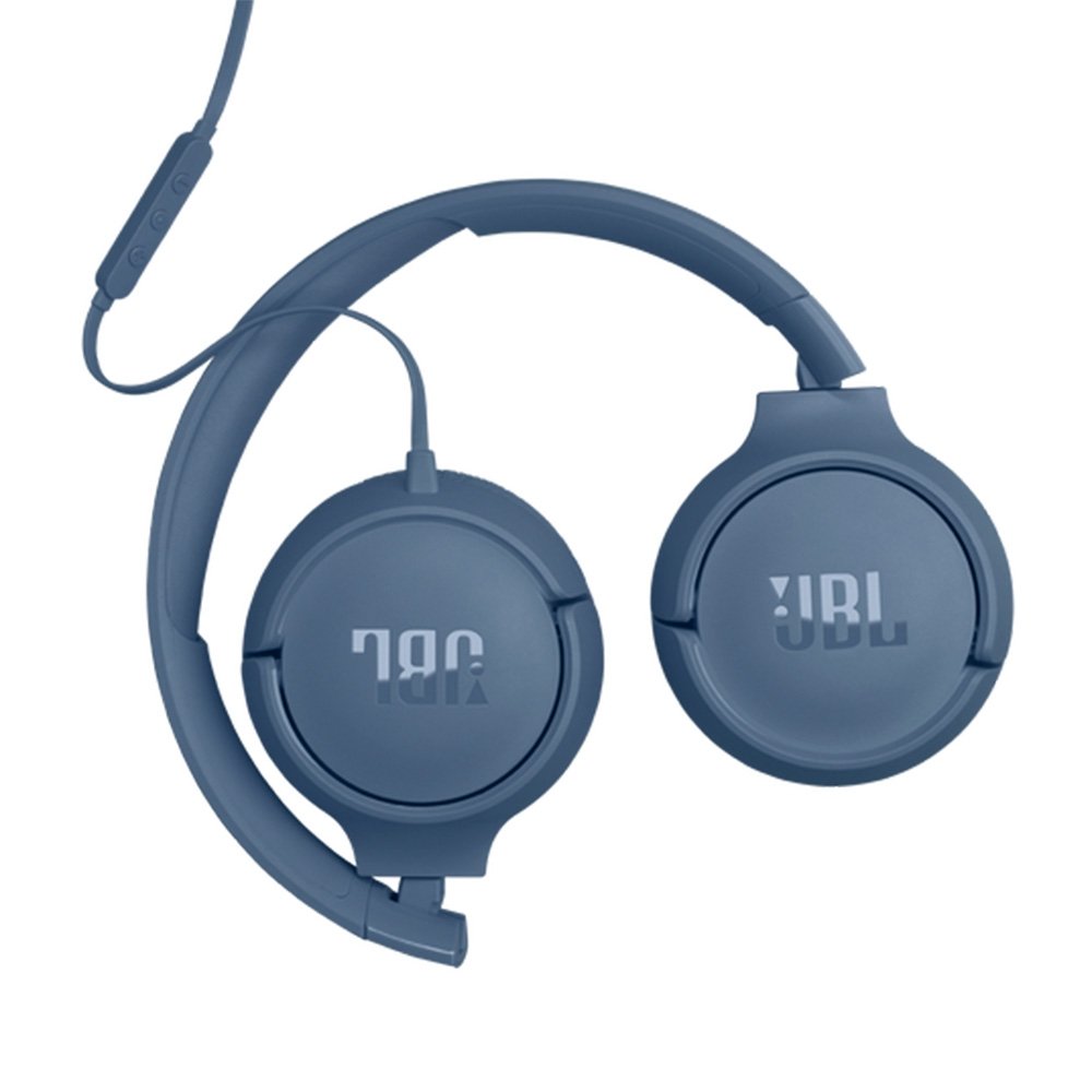 Fone de Ouvido On-Ear JBL Tune 520C, Conexão USB-C, Pure Bass, Azul - JBLT520CBLU - view 3