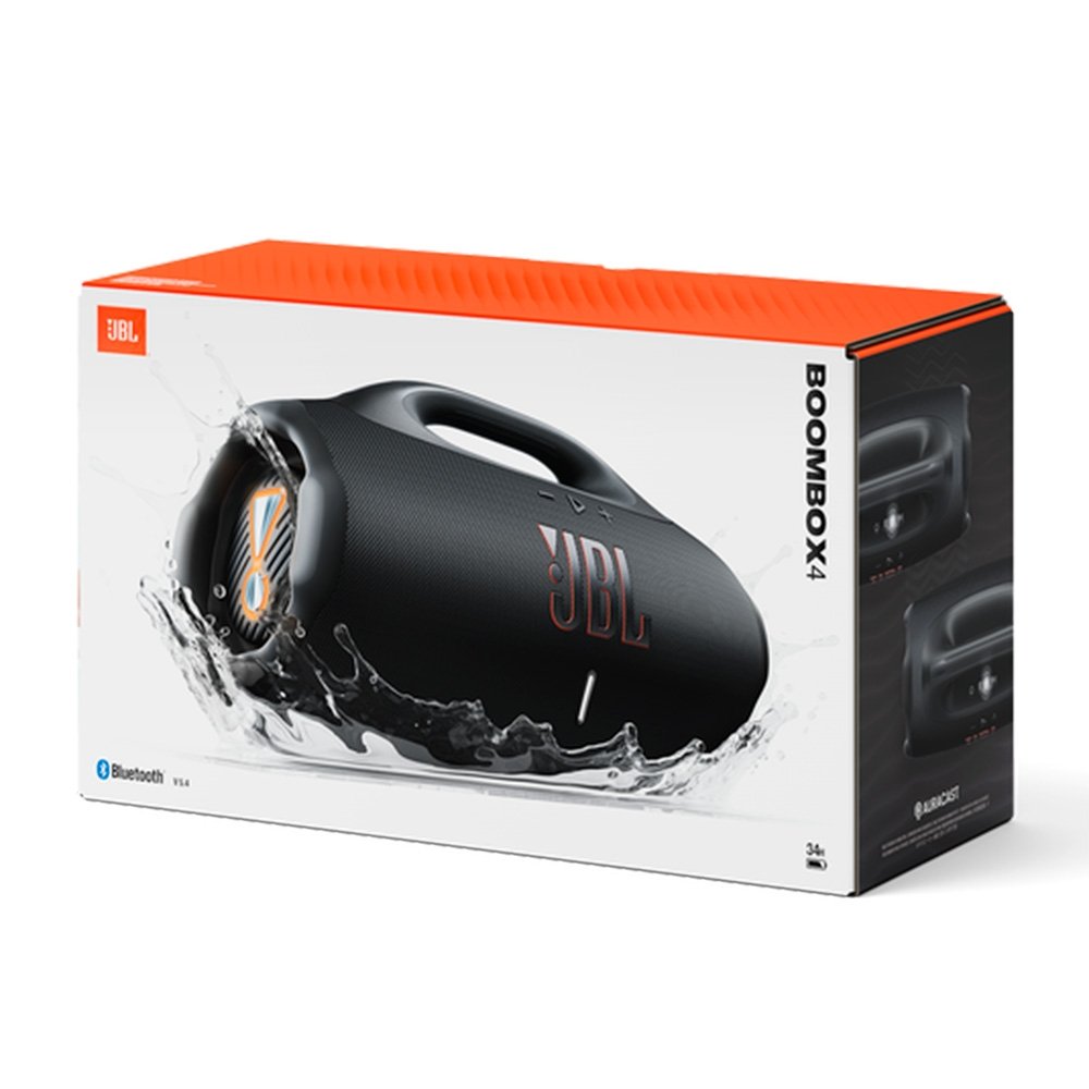 Caixa de Som JBL Boombox 4 Preta IP68 Bluetooth