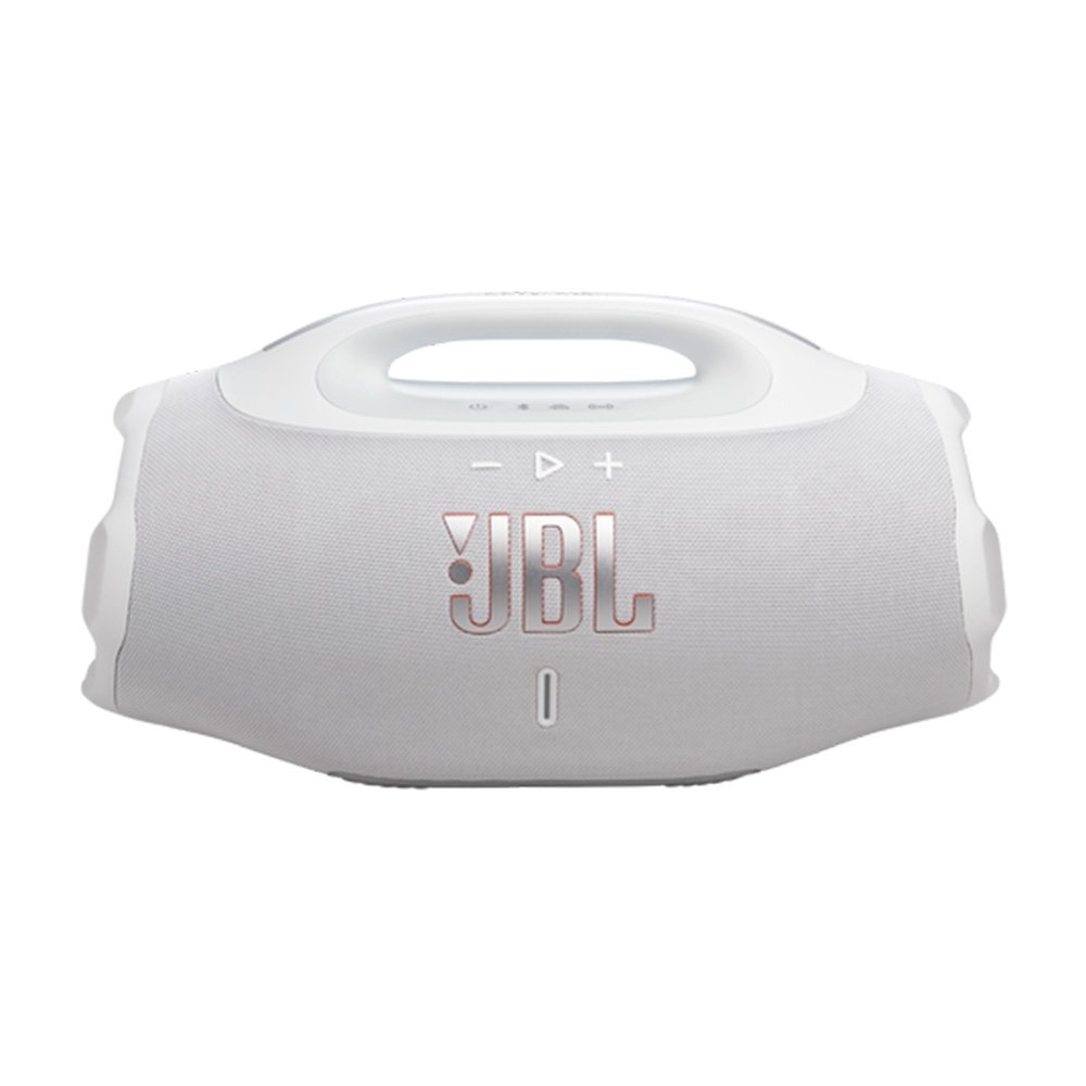 Caixa de Som Bluetooth À Prova D'água Boombox 4 JBL, Branca - JBLBOOMBOX4WHTBR