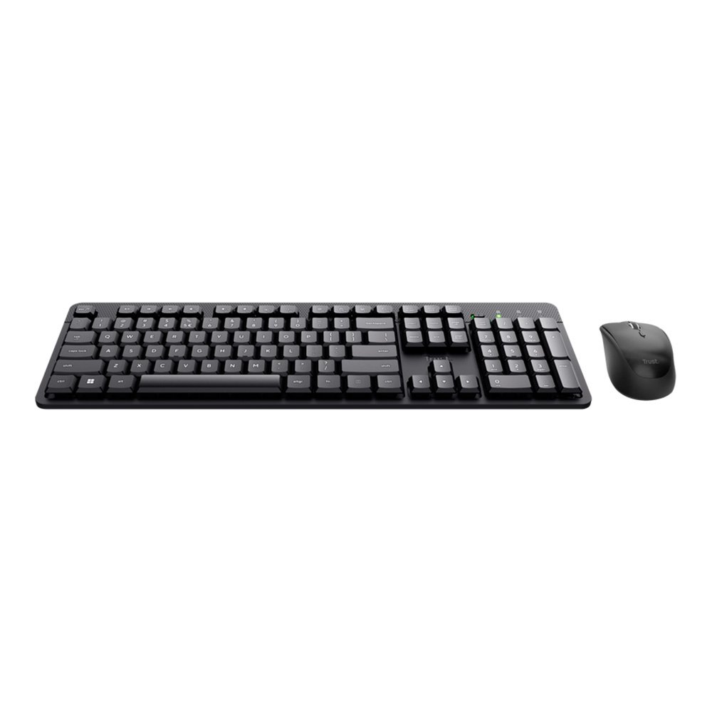Combo Teclado e Mouse Sem Fio ( Balão.info) ODY II, 1600 DPI, Pilhas Inclusas, ( Balão.info), Preto - ( Balão.info - foto 2