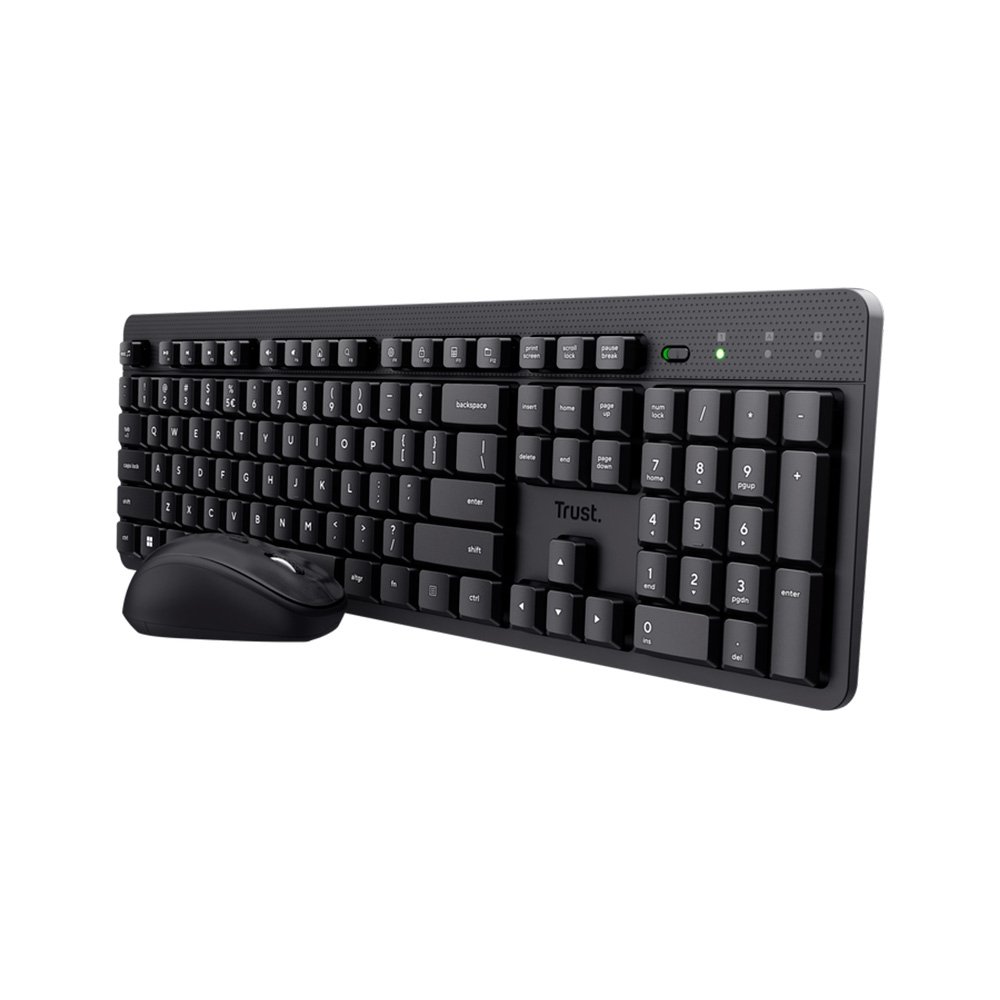 Combo Teclado e Mouse Sem Fio ( Balão.info) ODY II, 1600 DPI, Pilhas Inclusas, ( Balão.info), Preto - ( Balão.info - foto 3