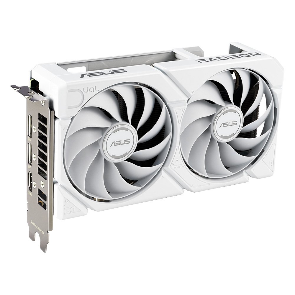 Placa de Vídeo ( Balão.info) Dual RX 9060 XT White Edition AMD Radeon, 16GB, GDDR6 - DUAL-RX9060XT-16G-WHITE - view 3
