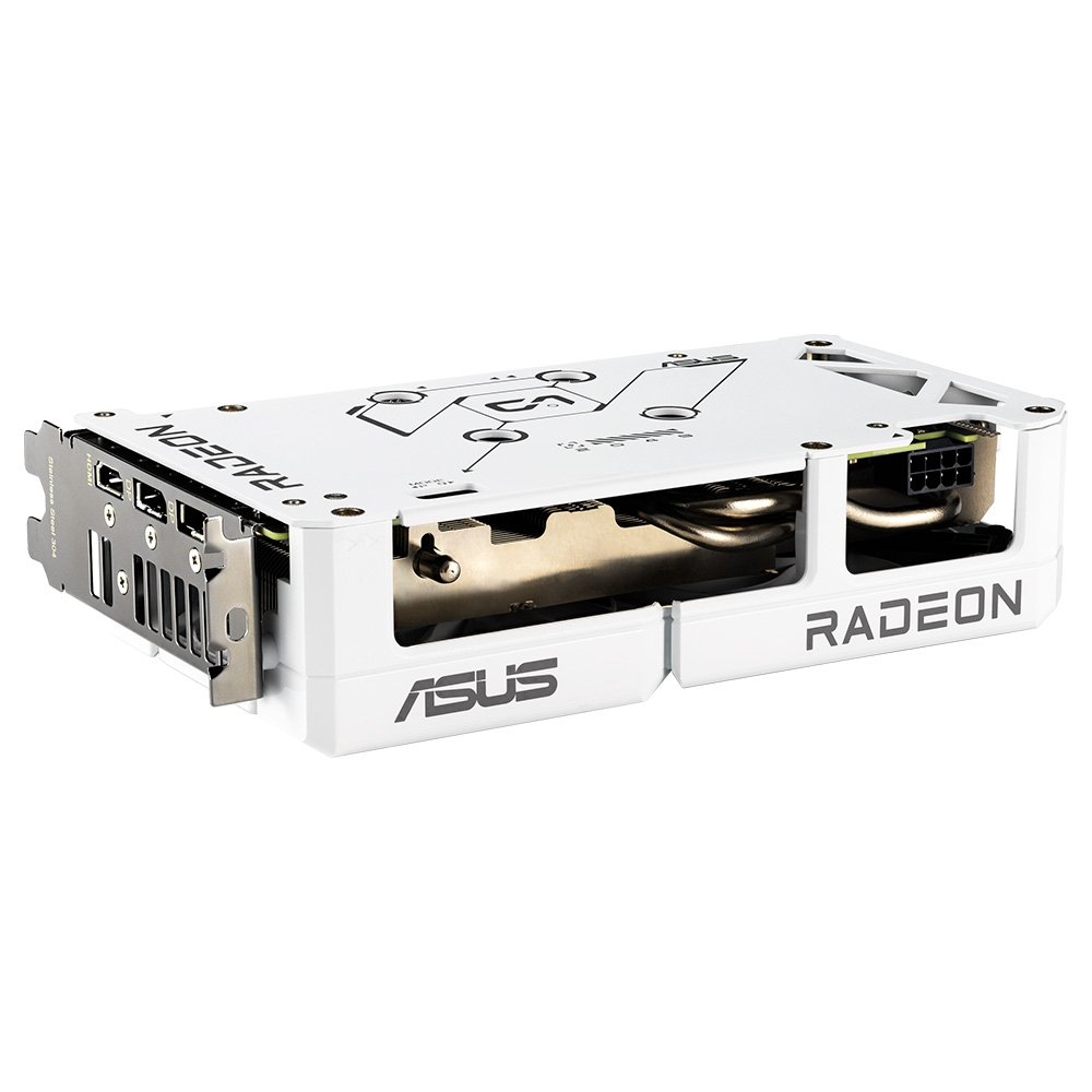 Placa de Vídeo ASUS Dual RX 9060 XT White Edition AMD Radeon, 16GB, GDDR6 - DUAL-RX9060XT-16G-WHITE - view 7