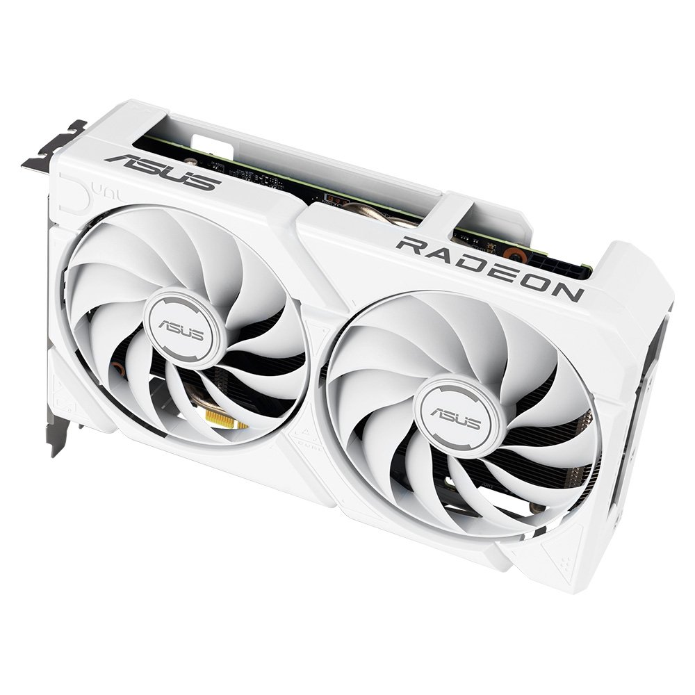 Placa de Vídeo ASUS Dual RX 9060 XT White Edition AMD Radeon, 16GB, GDDR6 - DUAL-RX9060XT-16G-WHITE - view 9