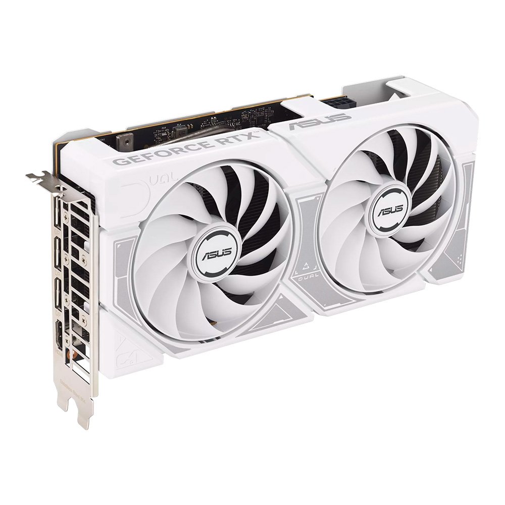 RTX 5060 ASUS Dual OC 8GB GDDR7 Branca | KaBuM!