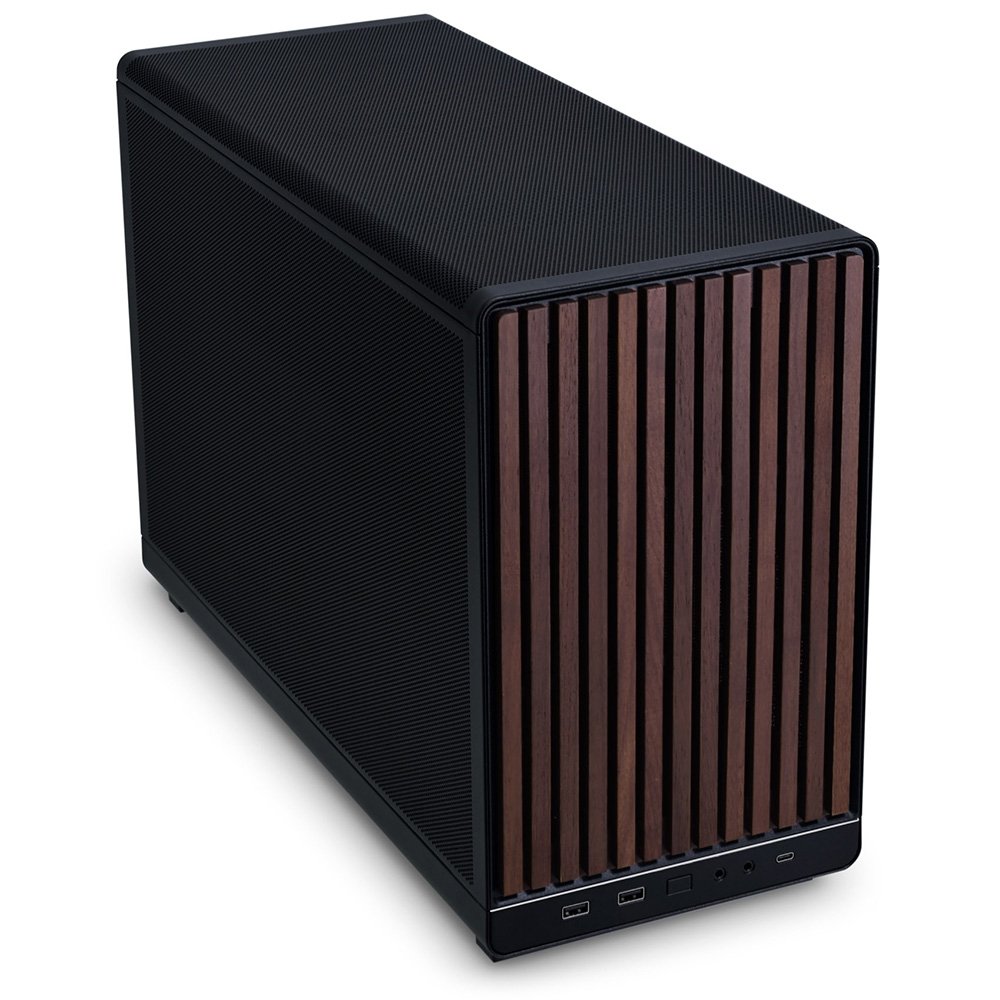 Imagem 3 de 9 do produto Gabinete Gamer Lian Li A3-mATX, Mini Tower, Micro-ATX, Lateral em Vidro Temperado, Preto - A3-MATX-WD PRETO