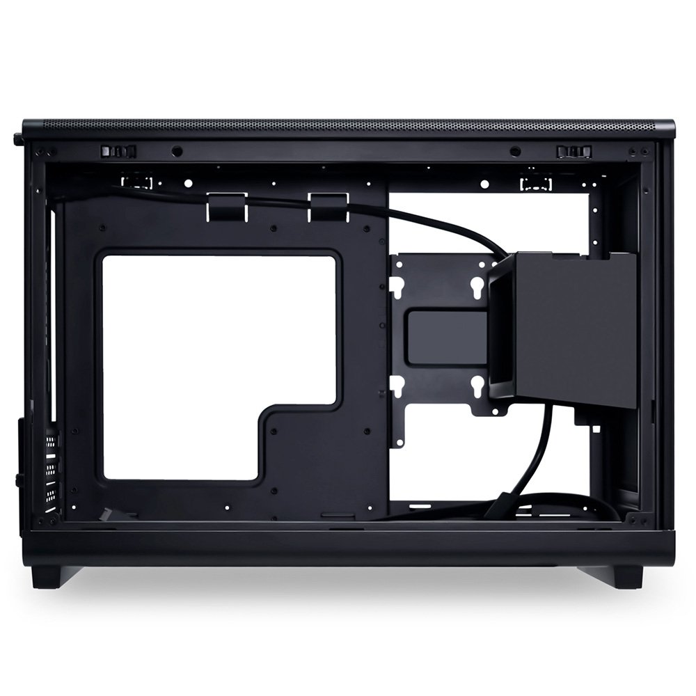 Imagem 5 de 9 do produto Gabinete Gamer Lian Li A3-mATX, Mini Tower, Micro-ATX, Lateral em Vidro Temperado, Preto - A3-MATX-WD PRETO