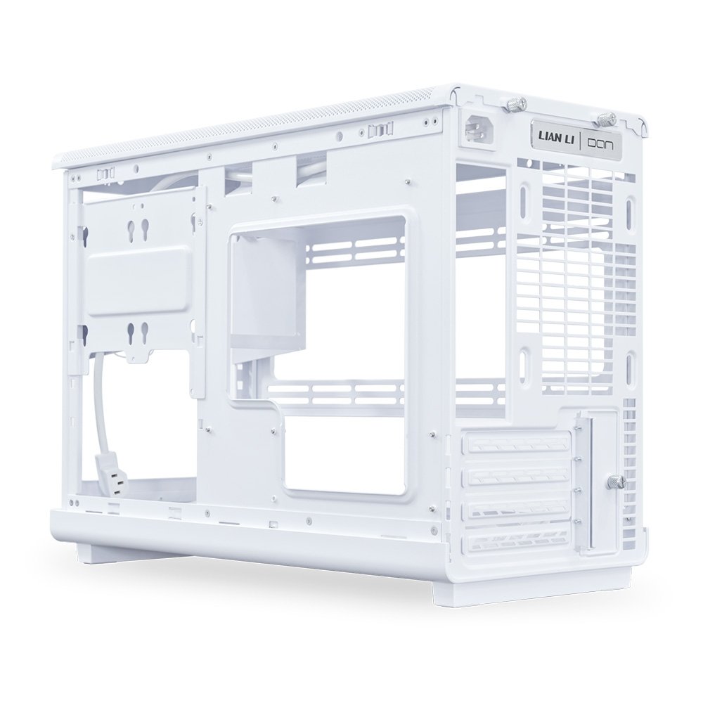 Gabinete Gamer Lian Li A3-mATX Wood Edition, Mini Tower, mATX, Madeira Frontal, Mesh Lateral, Sem FANs, Branco - A3-MATX-WD BRANCO - view 2