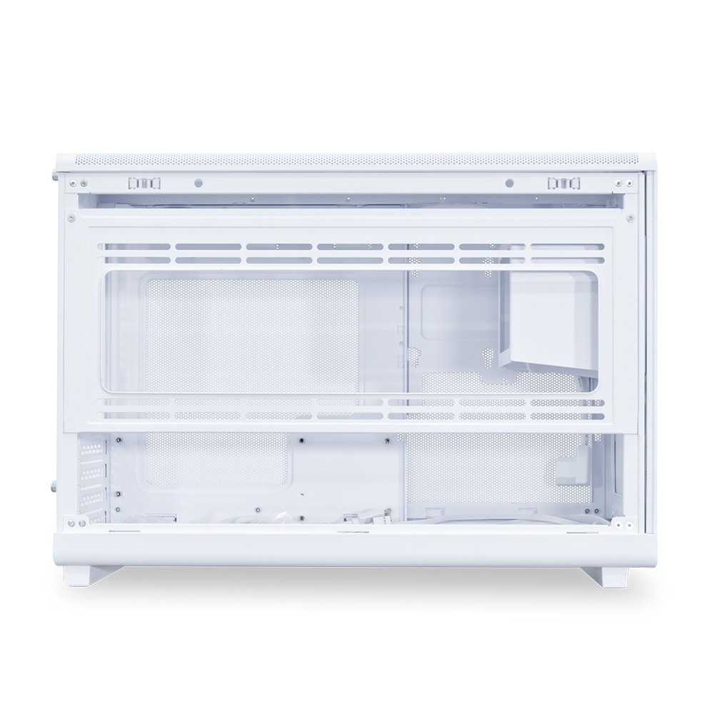 Gabinete Gamer Lian Li A3-mATX Wood Edition, Mini Tower, mATX, Madeira Frontal, Mesh Lateral, Sem FANs, Branco - A3-MATX-WD BRANCO - view 7