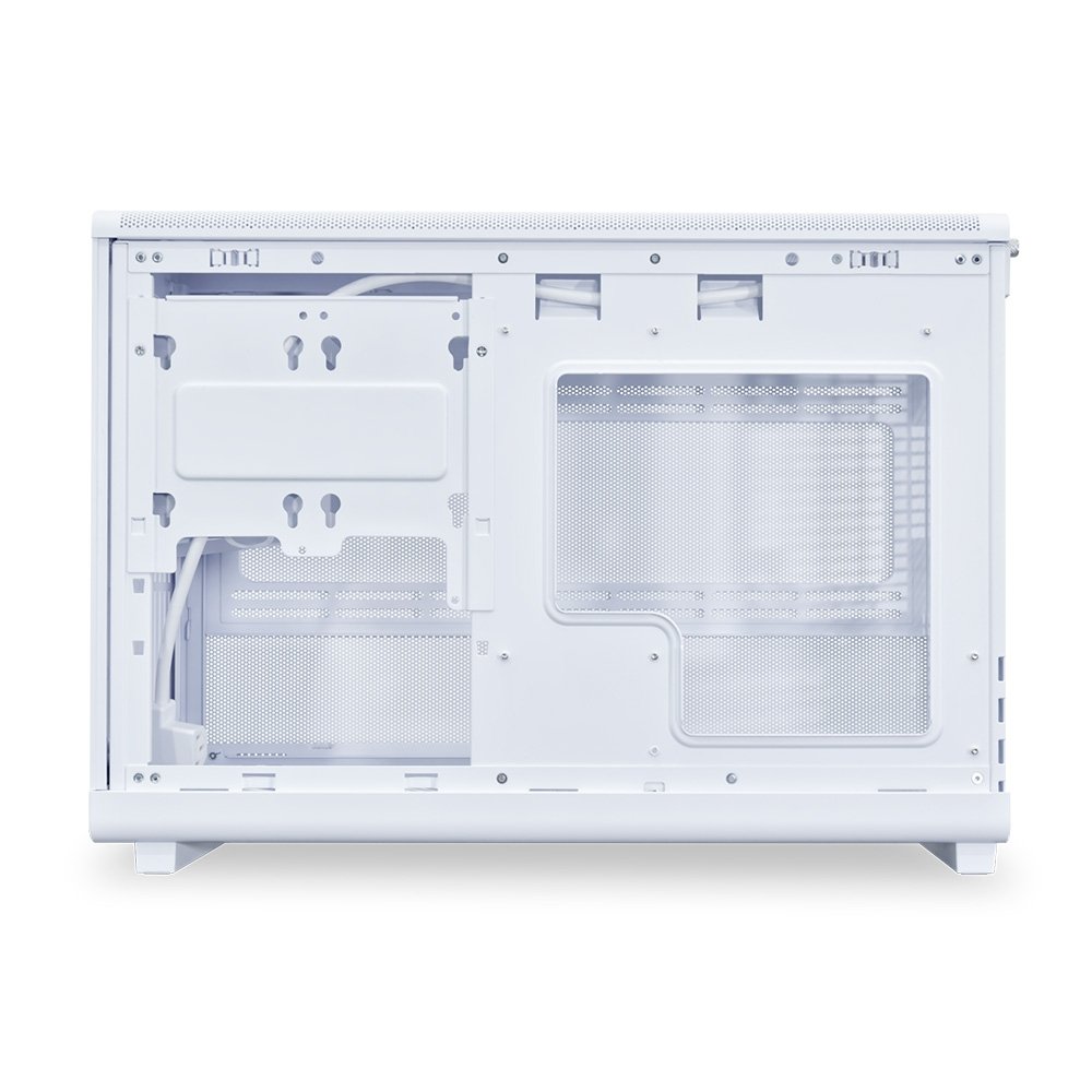 Gabinete Gamer Lian Li A3-mATX Wood Edition, Mini Tower, mATX, Madeira Frontal, Mesh Lateral, Sem FANs, Branco - A3-MATX-WD BRANCO - view 8
