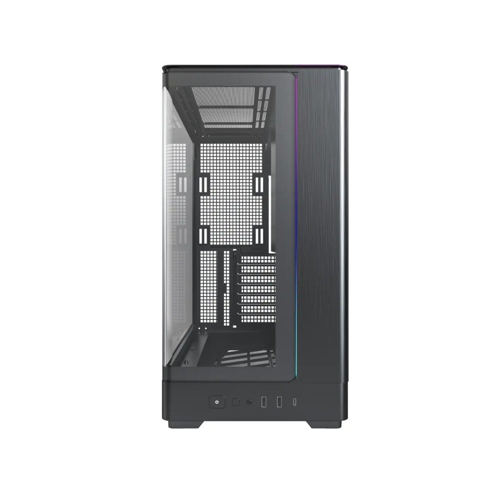 Gabinete Gamer ( Balão.info), Mid Tower, ATX, Frontal e Lateral em Vidro, Preto - ( Balão.info - view 4