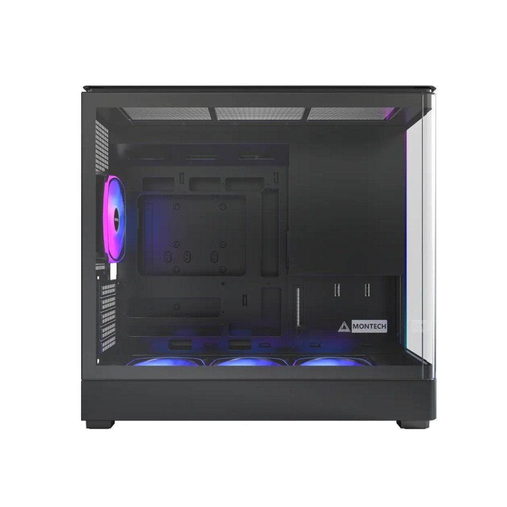 Gabinete Gamer ( Balão.info) PRO, Mid Tower, ARGB, ATX, Frontal e Lateral em Vidro, Preto - ( Balão.info - view 5