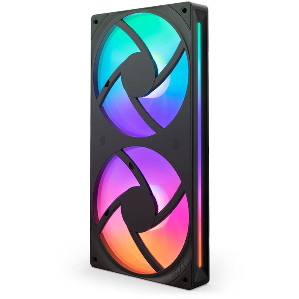 Imagem 2 de 5 do produto Ventoinha NZXT F280 RGB Core, 280mm, RGB, Preto - RF-U28HF-B1