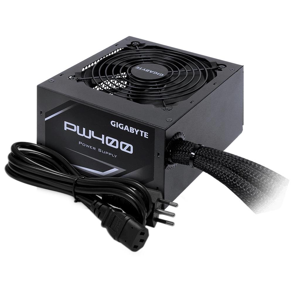 Fonte Gigabyte 400W 80 Plus White - GP-PW400 Fonte Gigabyte 400W 80 Plus White - GP-PW400