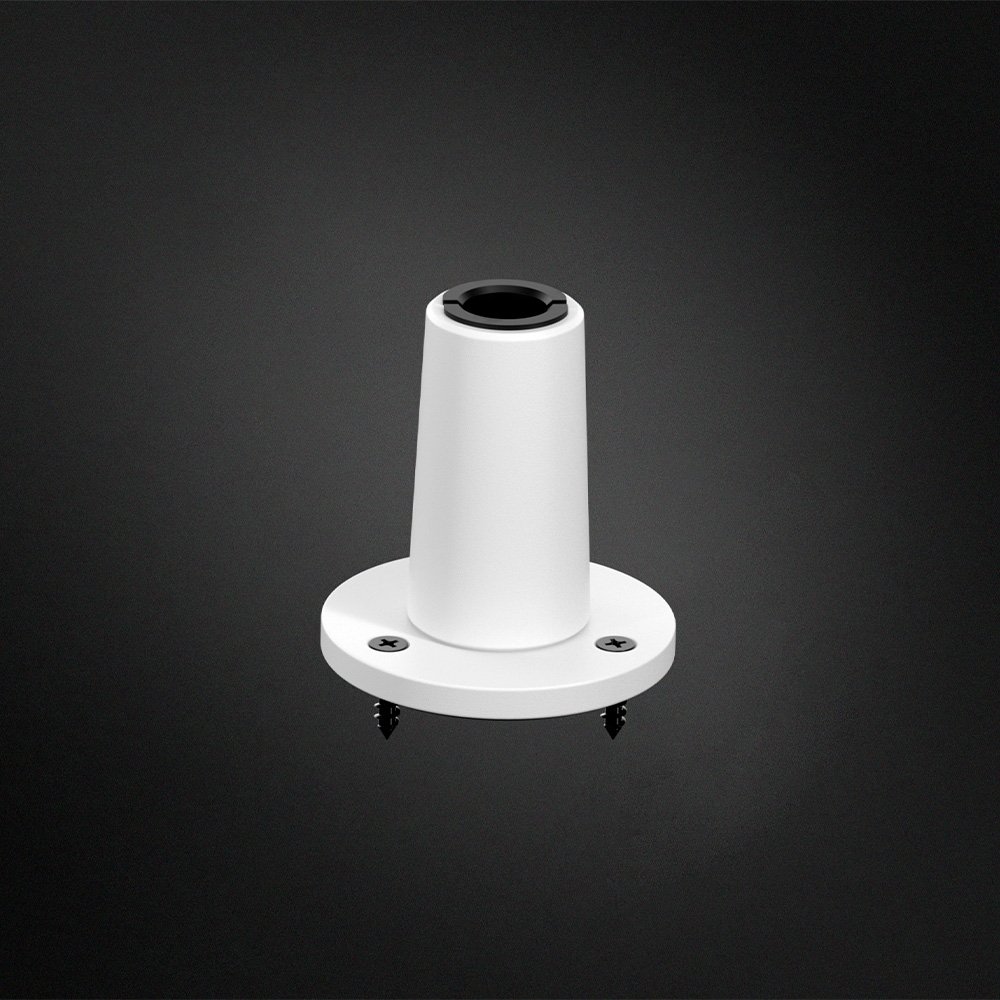 Imagem 2 de 4 do produto Base de Mesa Elgato Desk Plate, para Braços Wave, Perfil Baixo, Branca - 10AAX9911