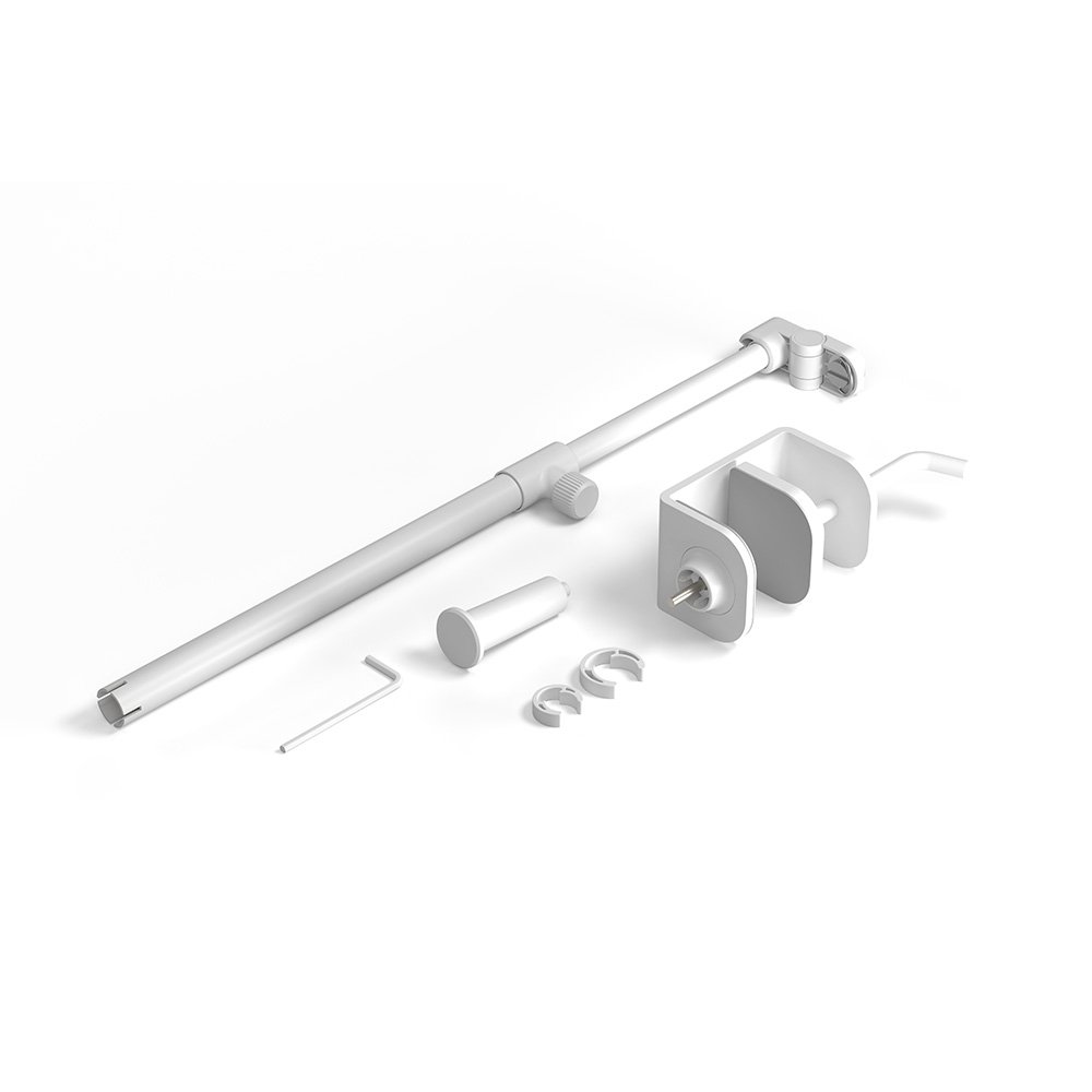 Imagem 4 de 5 do produto Garra de Mesa Elgato, para Key Light Neo, Acolchoada, Preta - 10ABA9901