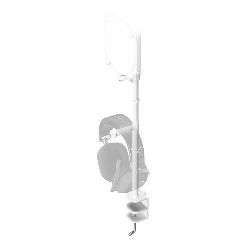 Imagem 2 de 5 do produto Garra de Mesa Elgato, para Key Light Neo, Acolchoada, Preta - 10ABA9901