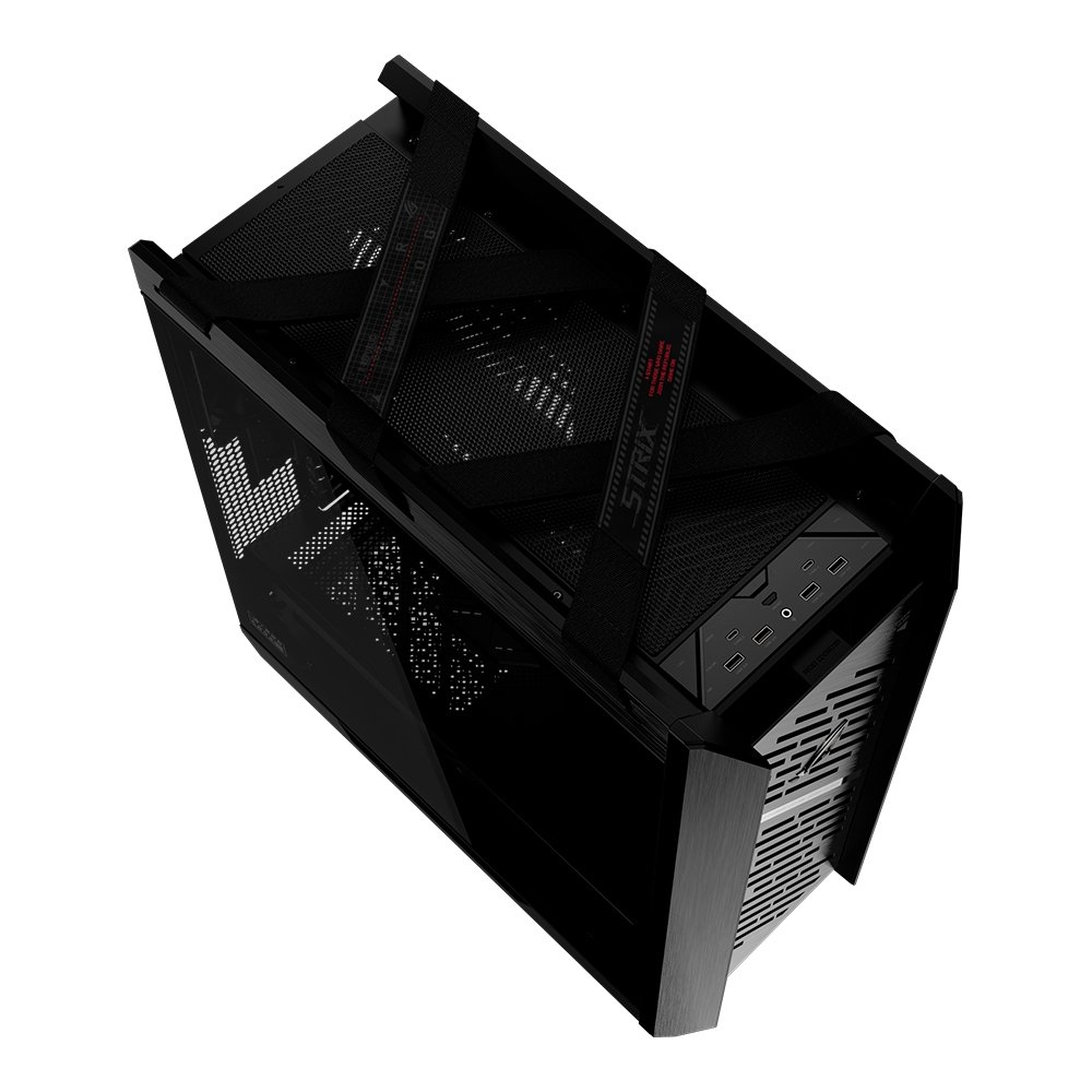 Gabinete Gamer ( Balão.info) HELIOS II GX601S, Mid Tower, E-ATX, Lateral em vidro, Preto - 90DC00WO( Balão.info - view 8