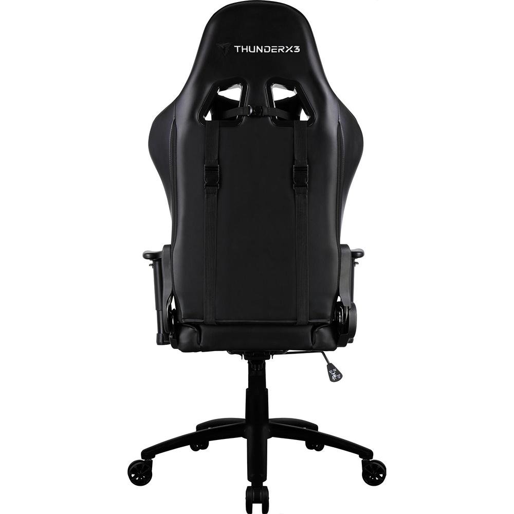 Cadeira Gamer ThunderX3 TGC12 Profissional, Até 120kg, Com Almofadas, Reclinável, Descanso de Braço 2D, Preto
