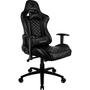 Cadeira Gamer ThunderX3 TGC12 Profissional, Até 120kg, Com Almofadas, Reclinável, Descanso de Braço 2D, Preto