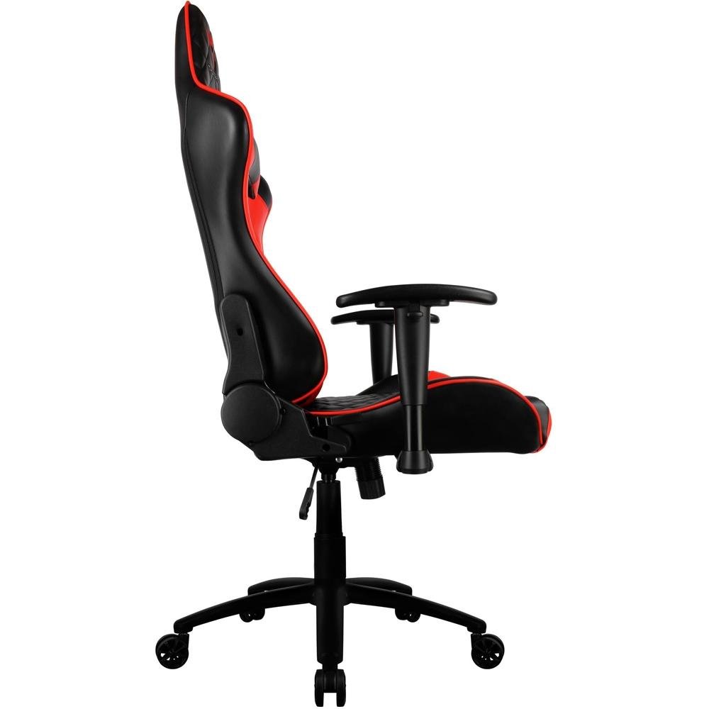 Imagem 5 de 7 do produto Cadeira Gamer ThunderX3 TGC12 Profissional, Até 120kg, Com Almofadas, Reclinável, Descanso de Braço 2D, Preto e Vermelho