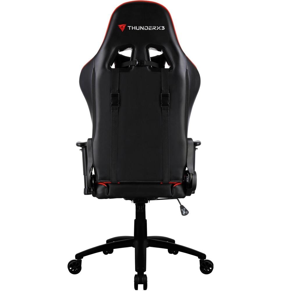 Imagem 7 de 7 do produto Cadeira Gamer ThunderX3 TGC12 Profissional, Até 120kg, Com Almofadas, Reclinável, Descanso de Braço 2D, Preto e Vermelho
