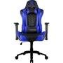 Cadeira Gamer ThunderX3 TGC12, Até 120kg, Com Almofadas, Descanso de Braço 2D, Preto e Azul