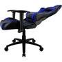 Cadeira Gamer ThunderX3 TGC12, Até 120kg, Com Almofadas, Descanso de Braço 2D, Preto e Azul