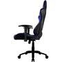 Cadeira Gamer ThunderX3 TGC12, Até 120kg, Com Almofadas, Descanso de Braço 2D, Preto e Azul