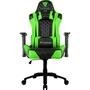 Cadeira Gamer ThunderX3 TGC12 Profissional, Até 120kg, Com Almofadas, Reclinável, Descanso de Braço 2D, Preto e Verde