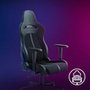 Cadeira Gamer Razer Enki X, Até 136Kg, Reclinável, Almofada, Cilindro de Gás Classe 4, Couro Sintético, Preta e Verde - RZ38-03880700-R3U1