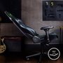 Cadeira Gamer Razer Enki X, Até 136Kg, Reclinável, Almofada, Cilindro de Gás Classe 4, Couro Sintético, Preta e Verde - RZ38-03880700-R3U1