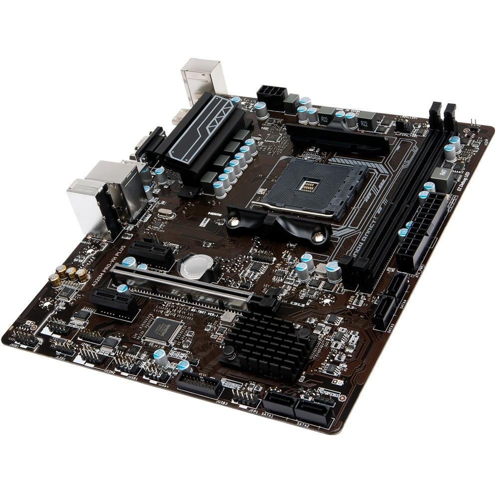 Imagem 2 de 5 do produto Placa-Mãe MSI A320M Pro-VH Plus, AMD AM4, mATX, DDR4